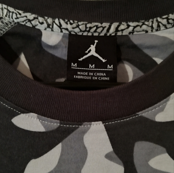 Mens Jordan Camo Casual Shirt NWT sz M - Picture 4 of 6